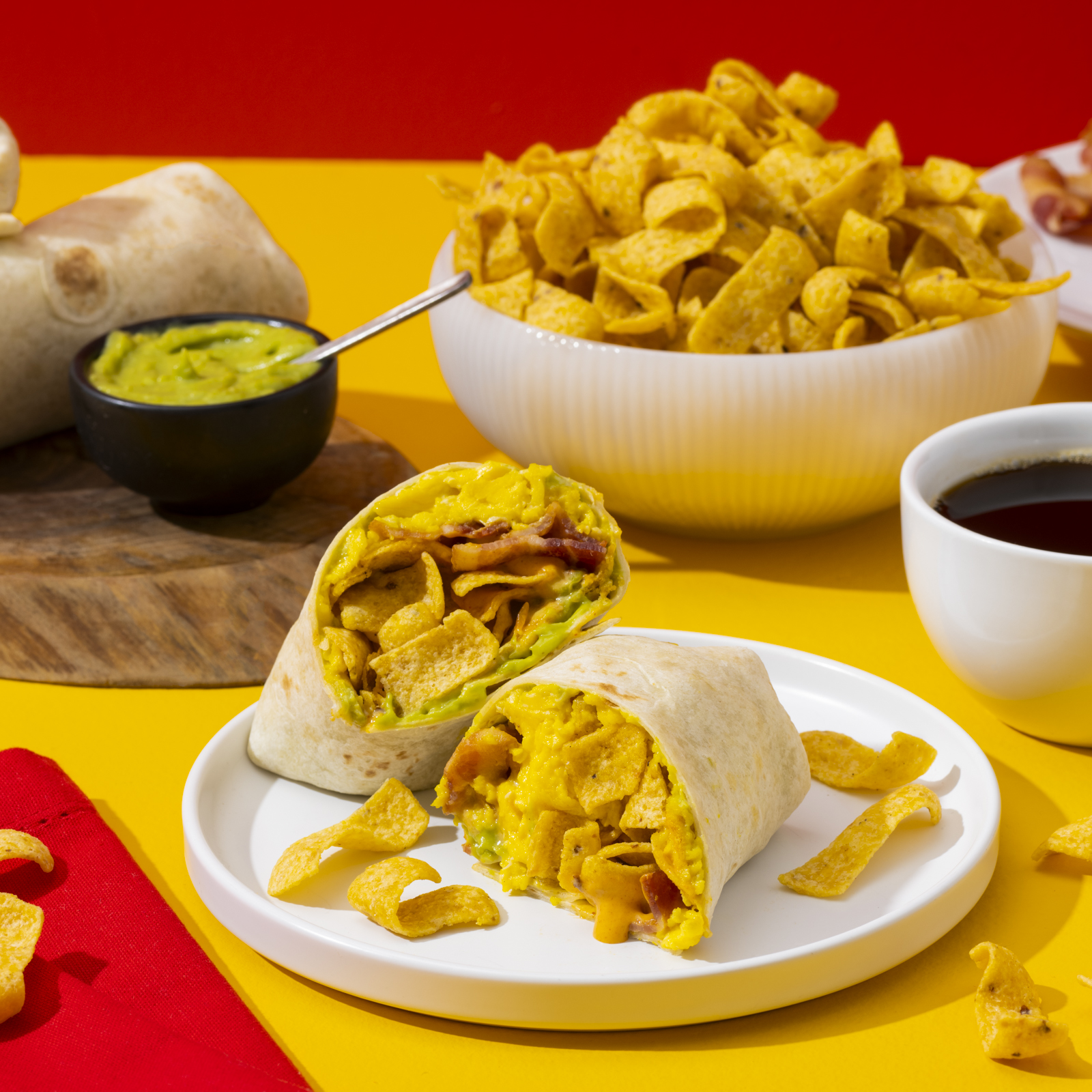 FRITOS® Breakfast Burrito with a Crunch